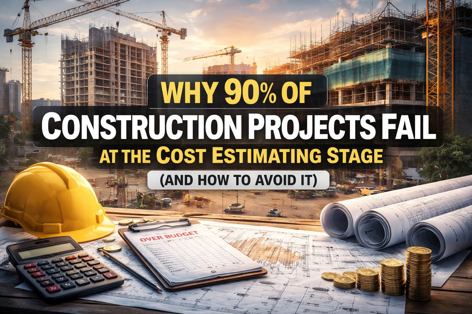 Why 90% of Construction Projects Fail at the Cost Estimating Stage