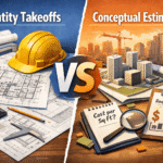 Quantity Takeoffs vs Conceptual Estimates